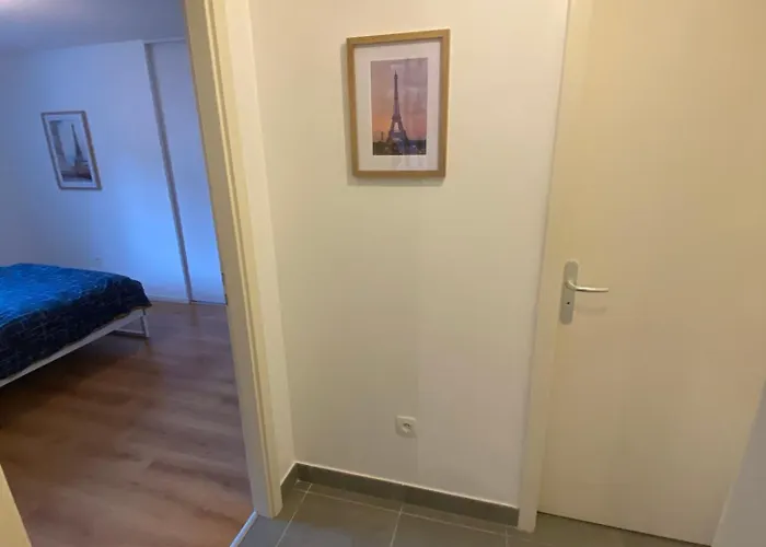 Grand 2 Pieces Eurometropole De Strasbourg Proche Europa Park Avec Terrasse