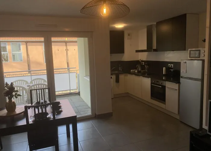 Apartment Grand 2 Pieces Eurometropole De Strasbourg Proche Europa Park Avec Terrasse *